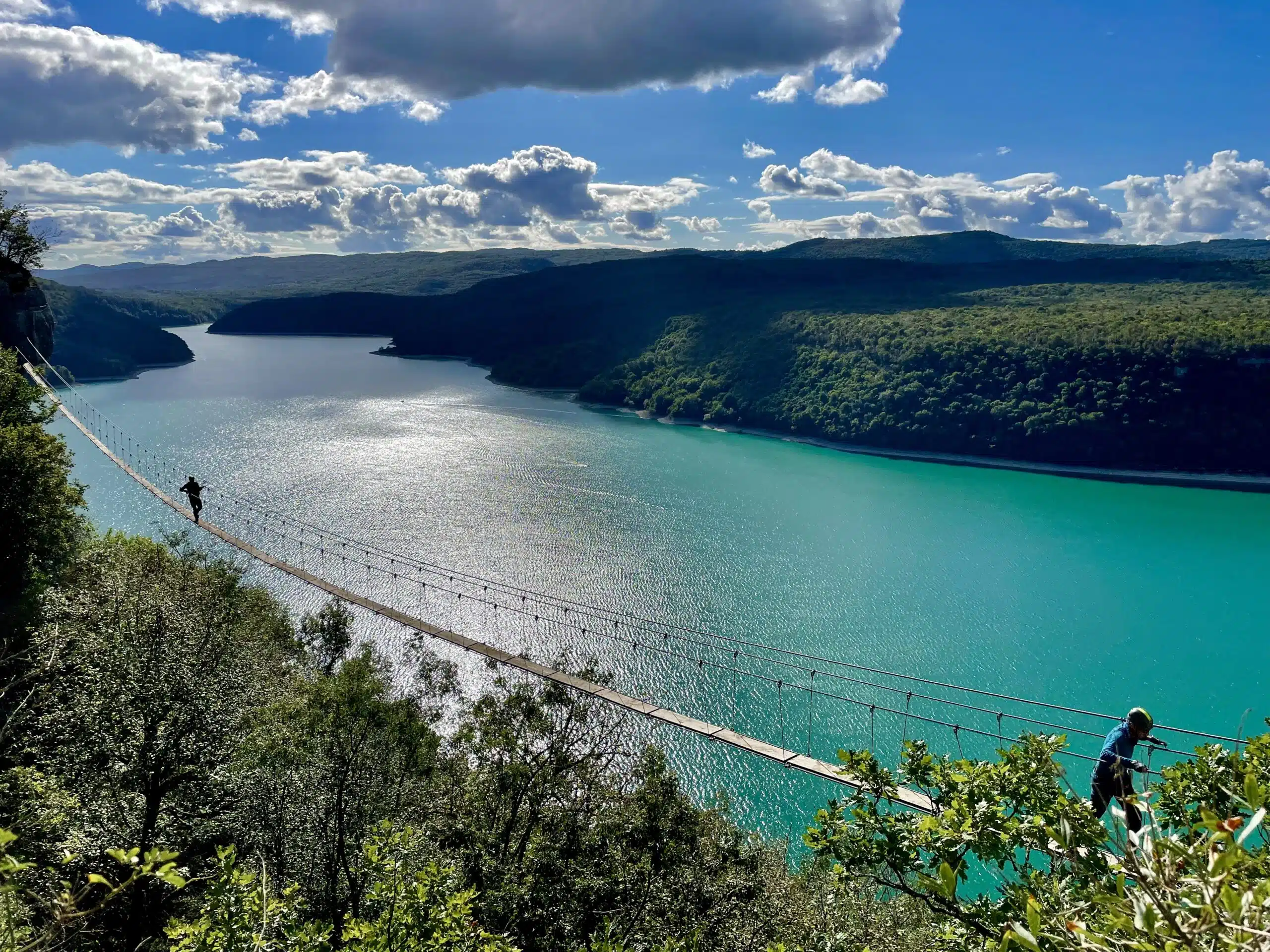 Via ferrata de Voulgnas dans le Jura